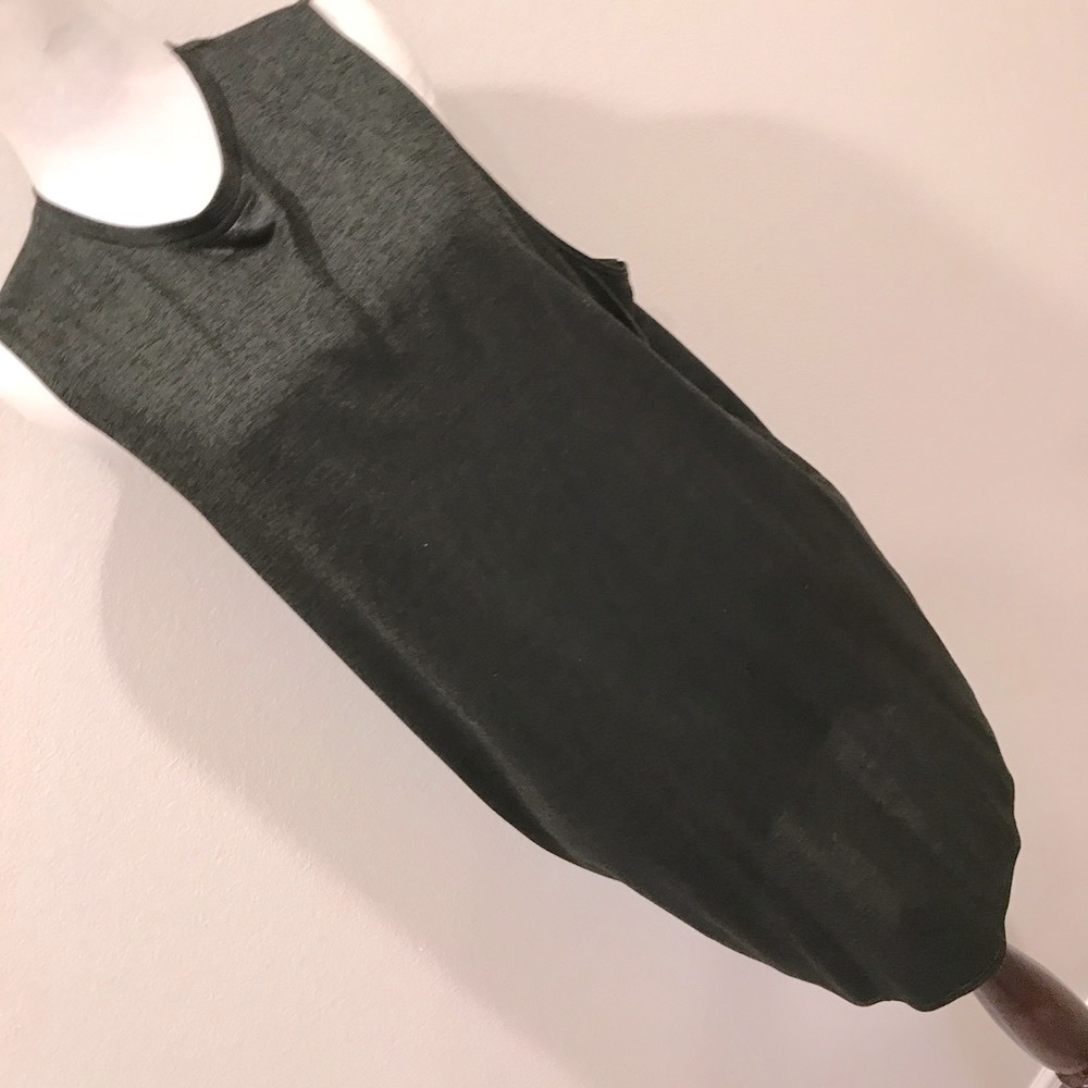 Forever 21 Shiny Muscle Tee Mini Shirt Shift Dress